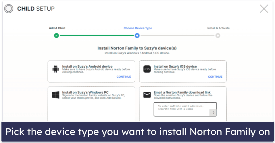 How to Set Up a Child Account in Norton