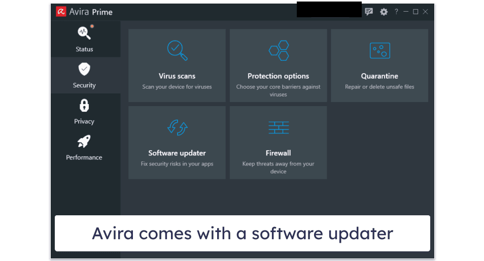 7. Avira Prime — Best for Fast Scans &amp; Automated Software Updates