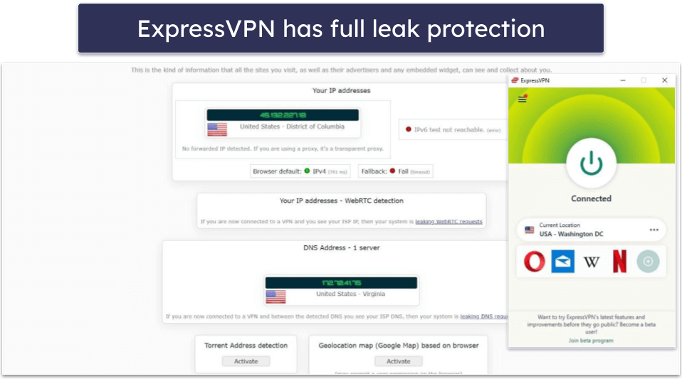 🥇 1. ExpressVPN — Best No-Logs VPN in 2024