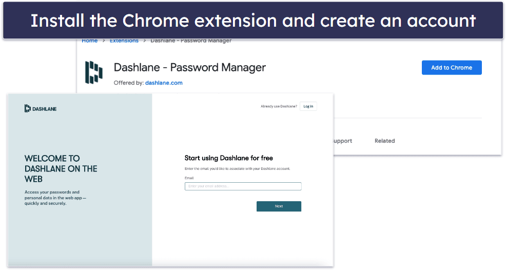 🥈2. Dashlane — Good Chrome Integration &amp; Advanced Security Features