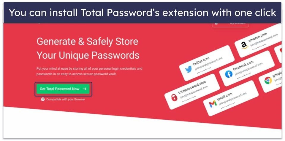 Bonus. Total Password — Seamless Password Management for Edge