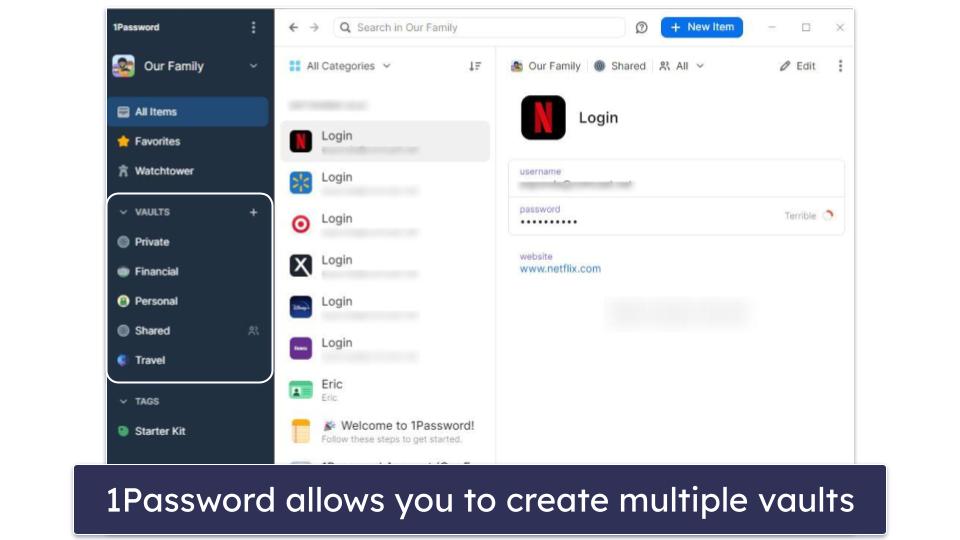 🥇1. 1Password — Best Overall Password Manager for Edge
