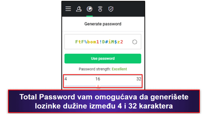 7. Total Password — Pouzdan menadžer lozinki sa mogućnošću daljinskog odjavljivanja