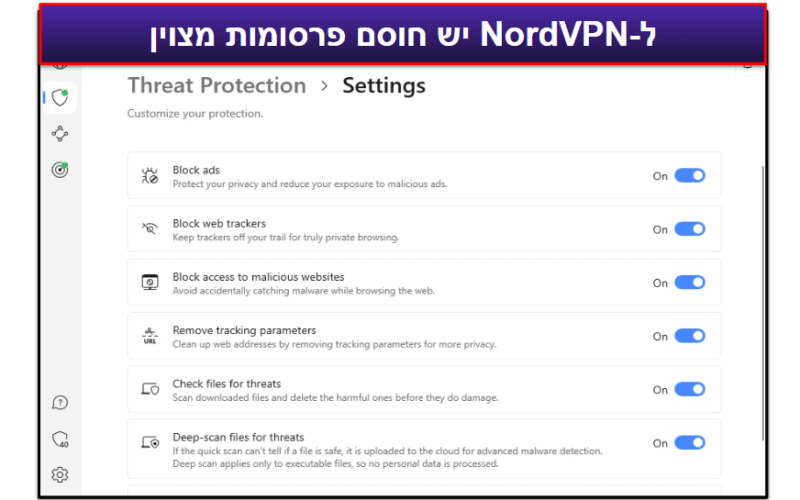 4. NordVPN — מאפייני אבטחה מצויינים ומהירות גבוהה בכל השרתים