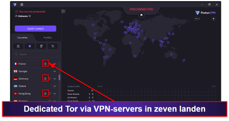 7. Proton VPN  — Geweldige privacyfuncties en hoge snelheden