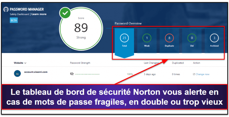 6. Norton Password Manager — un bon gestionnaire de mots de passe avec d’excellents abonnements antivirus