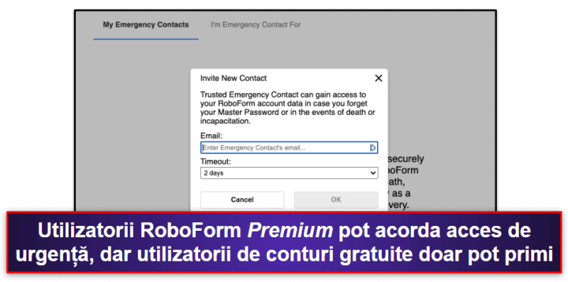 🥉3. RoboForm —Ușor de utilizat, cu o funcție excelentă de completare a formularelor