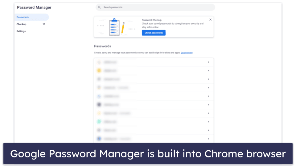 Google Password Manager Security Features