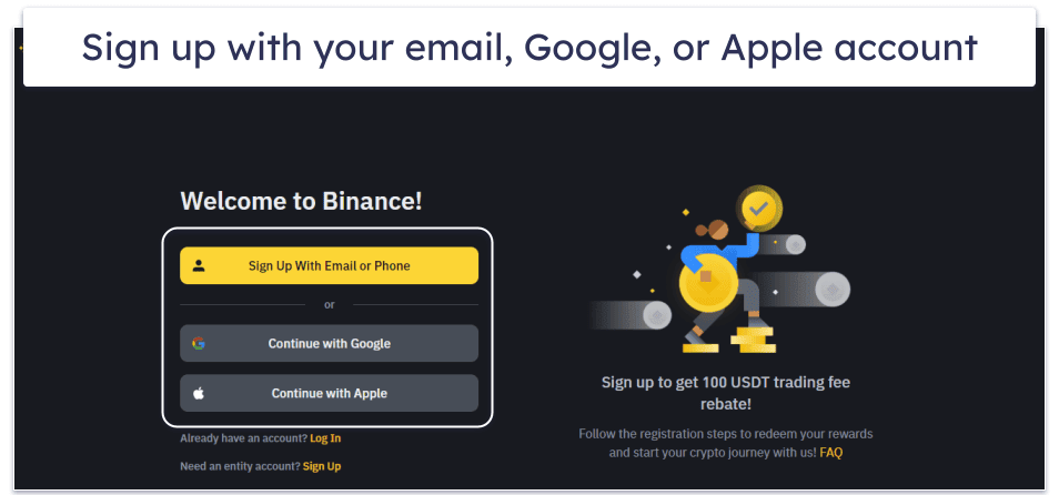 How to Sign Up for a Binance Account (Step-By-Step Guide)