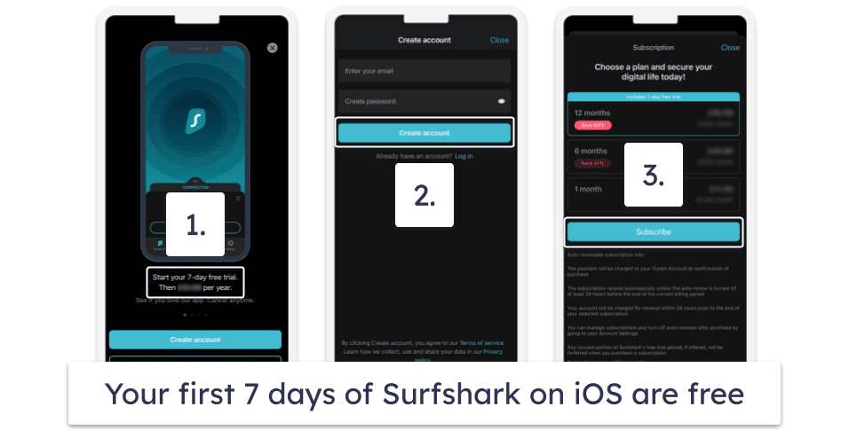 How to Claim Surfshark’s 7-Day Free Trial (on Mobile and macOS)