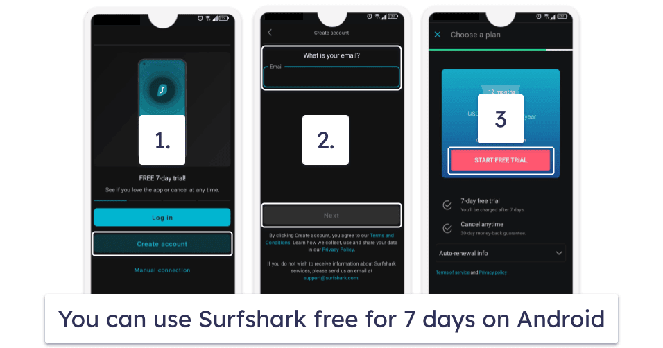 How to Claim Surfshark’s 7-Day Free Trial (on Mobile and macOS)