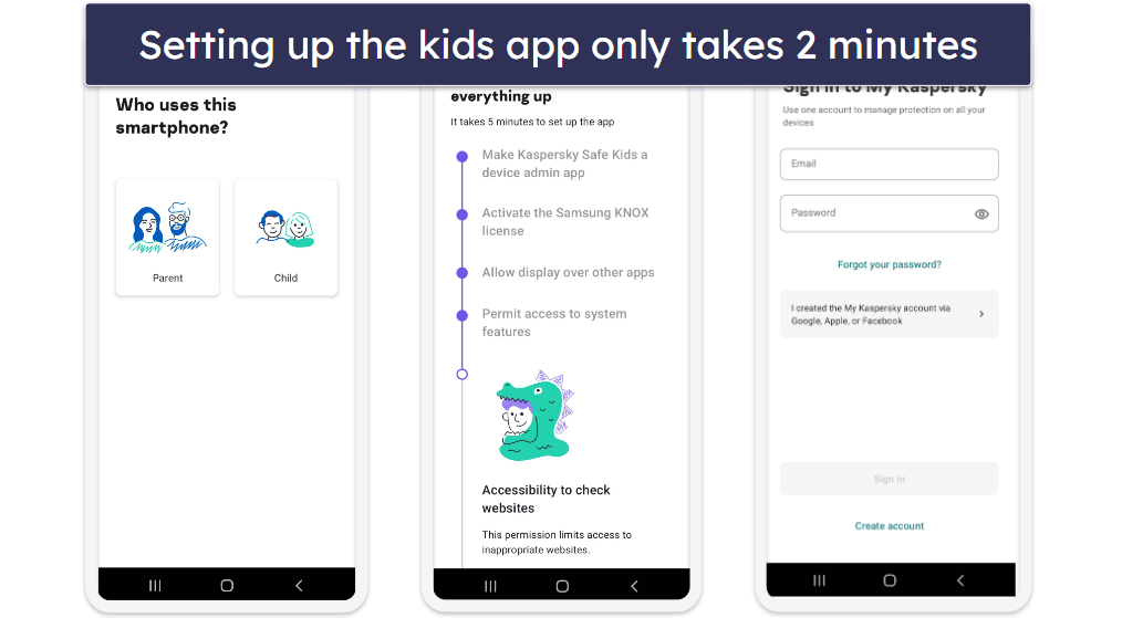 Kaspersky Safe Kids Installation &amp; Setup — Intuitive Apps for Kids &amp; Parents