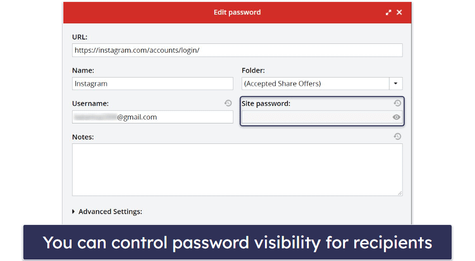 LastPass Security Features