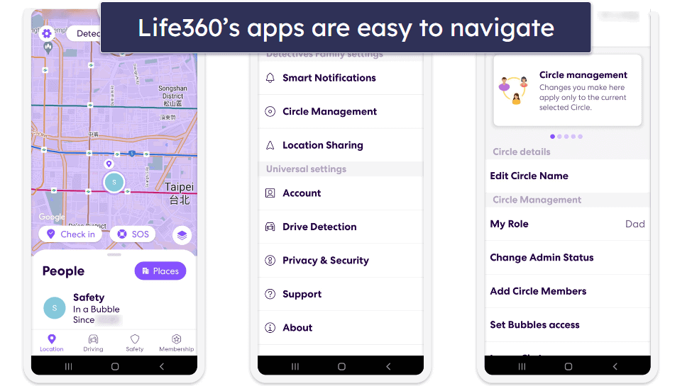 Life360 Ease of Use