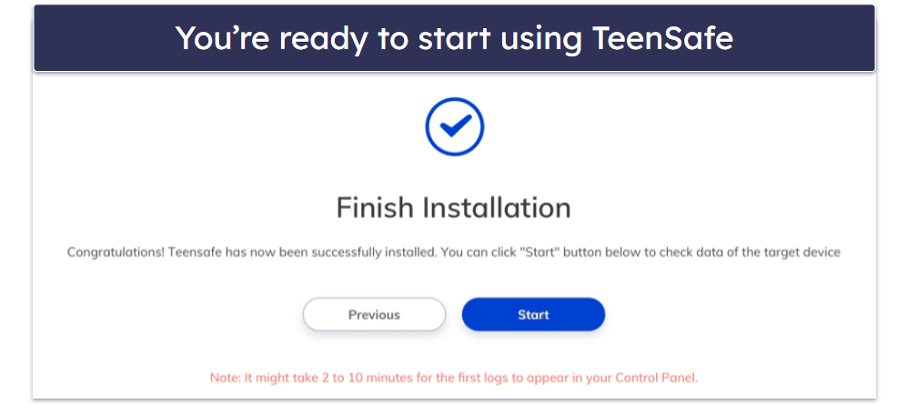 TeenSafe Installation & Setup — Relatively Straightforward