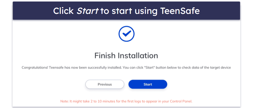 TeenSafe Installation & Setup — Relatively Straightforward
