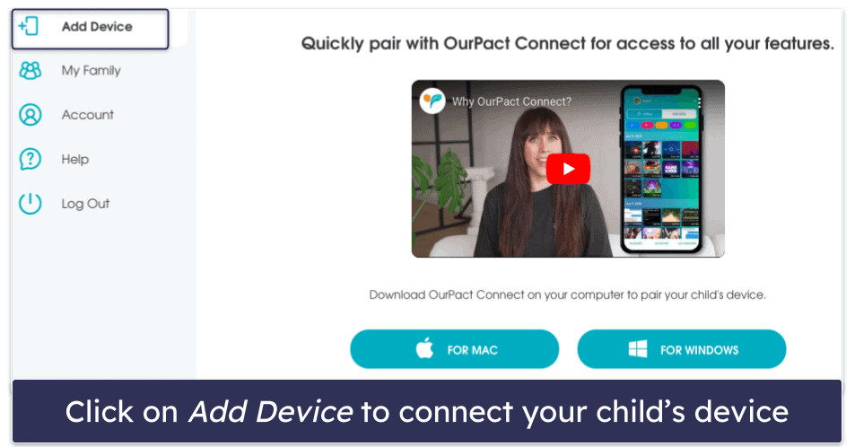 OurPact Installation &amp; Setup