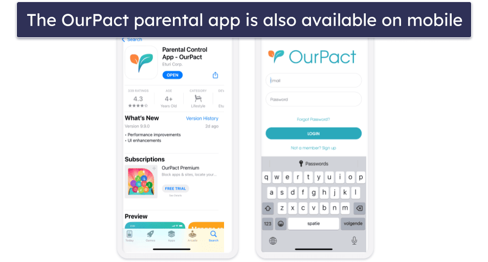 OurPact Ease of Use
