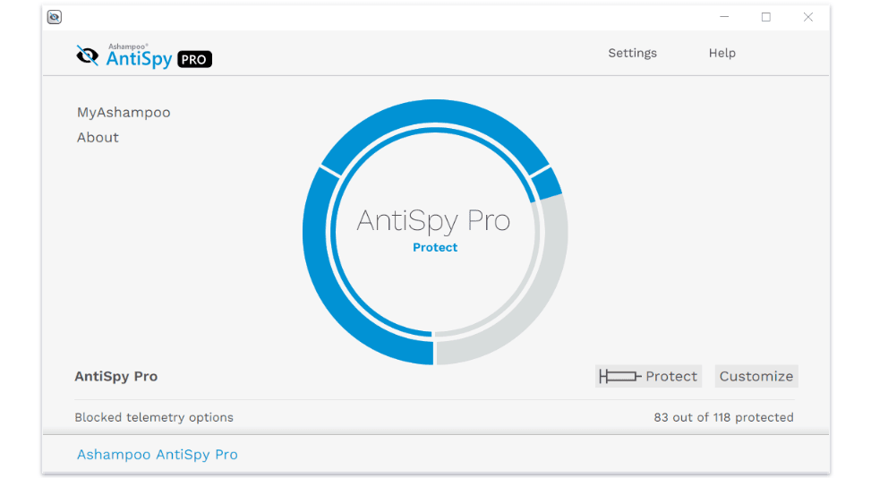 Ashampoo AntiSpy Pro Security Features