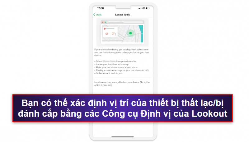 10. Lookout Mobile Security for iOS – Các công cụ giám sát vi phạm và chống trộm tốt