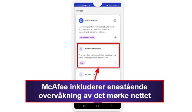 🥉 3. McAfee Total Protection – enestående antivirusbeskyttelse med WiFi-skanning