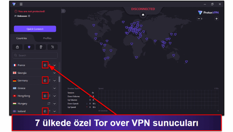 7. Proton VPN — Harika Gizlilik Özellikleri ve Yüksek Hızlar