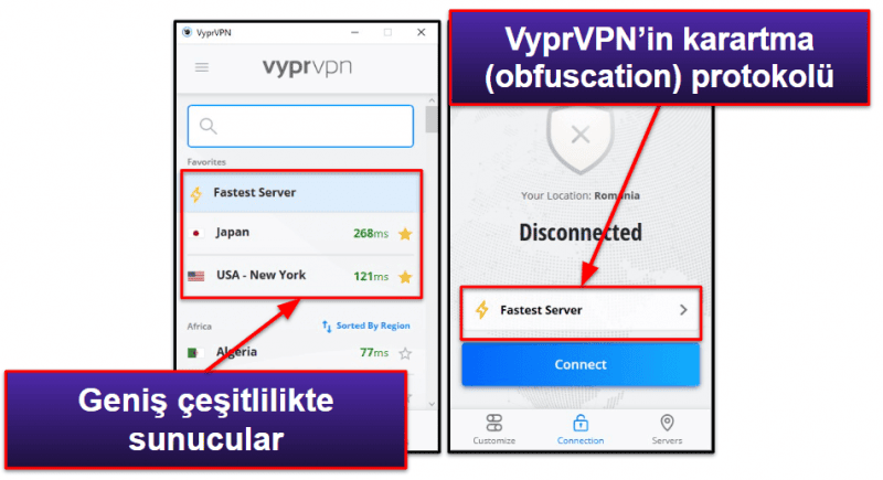 9. VyprVPN — İnternet Kısıtlamalarını Aşmak İçin İyi (+ Küçük İşletmeler İçin En İyi Seçim)