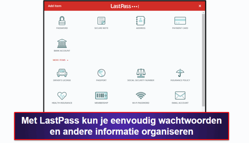 7. LastPass – Onbeperkte wachtwoorden op zowel desktop als mobiel