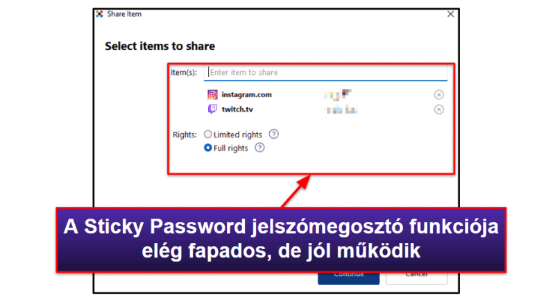 9. Sticky Password — Jó kompatibilitás a böngészőkkel + hordozható USB változat