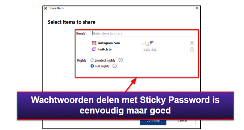 9. Sticky Password – Hoge browser compatibiliteit en mobiele USB versie