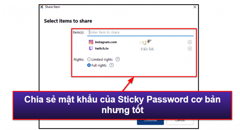 9. Sticky Password — Khả năng tương thích trình duyệt cao + phiên bản USB di động