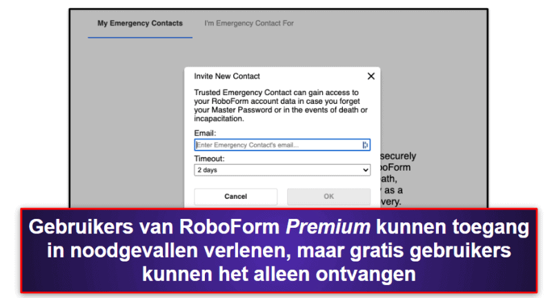 🥉3. RoboForm – Gebruiksvriendelijk met een uitstekende formulier invuller