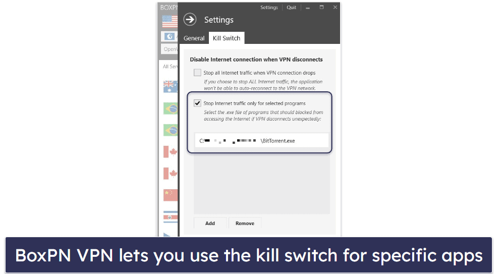 BoxPN VPN Features — Has the Essentials (But Nothing More)