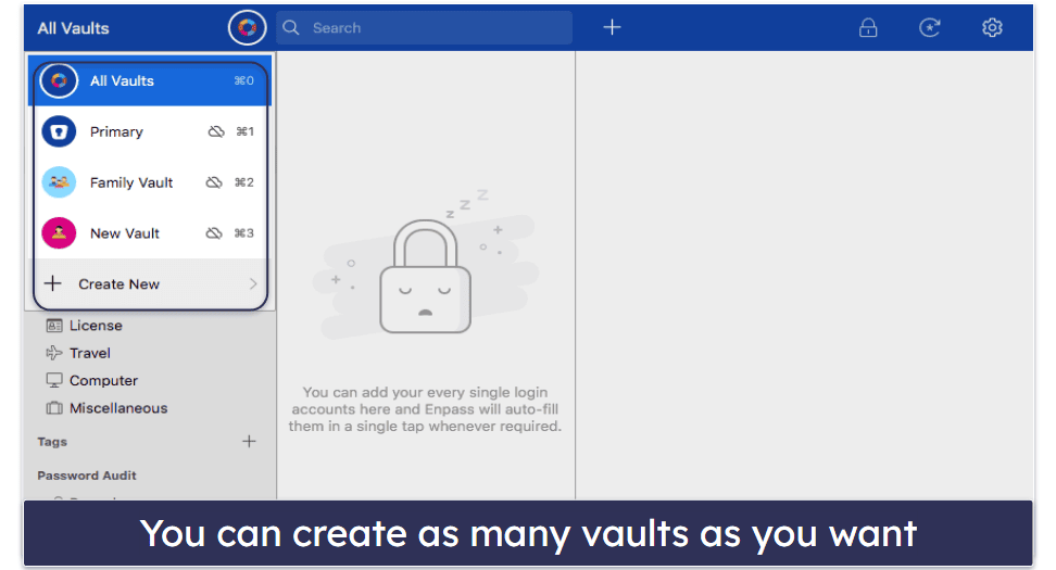 Enpass Security Features