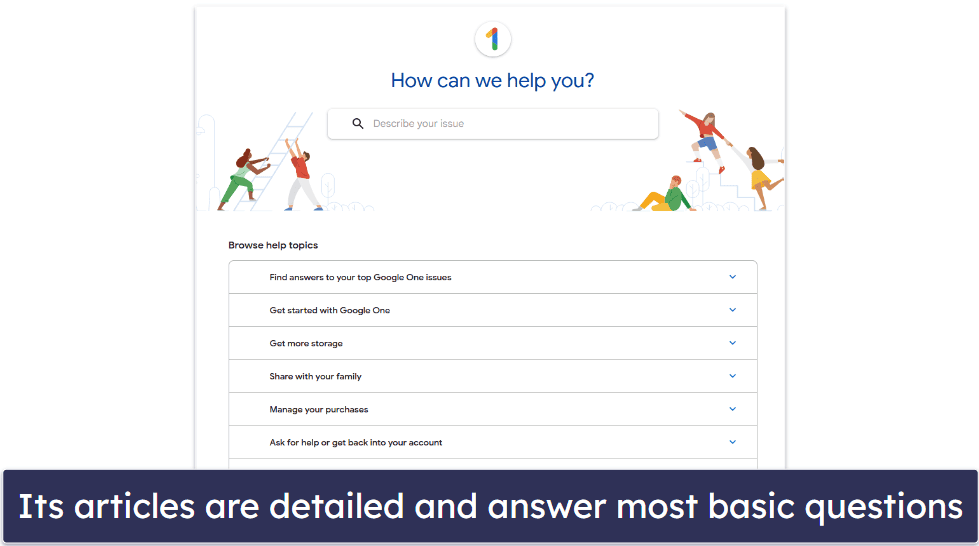 Google One VPN Customer Support — Good Articles (But Disappointing Direct Support)