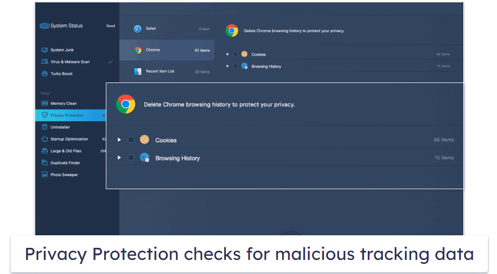 MacBooster Optimization & Security Features — Great Cleanup Tools + Helpful Malware Scanner