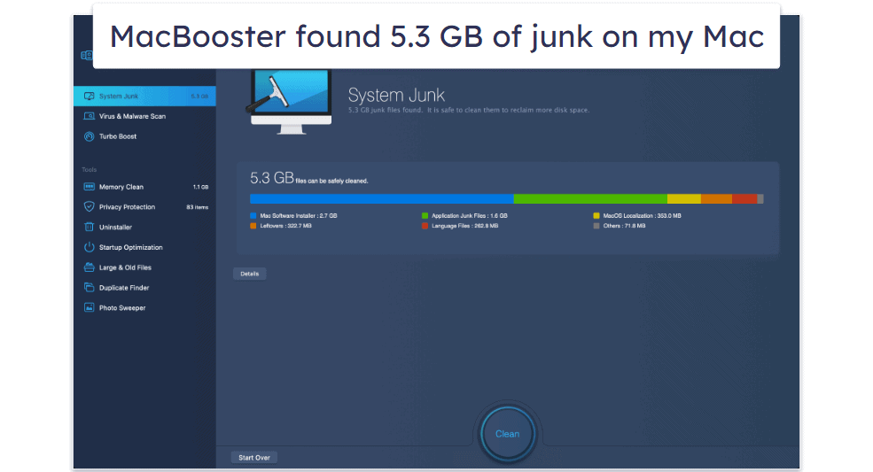 MacBooster Optimization & Security Features — Great Cleanup Tools + Helpful Malware Scanner