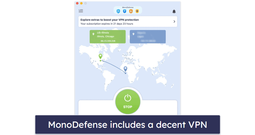 MonoDefense Security Features — Great DNS Firewall, Real-Time Protection & More (But There Isn’t a Malware Scanner)