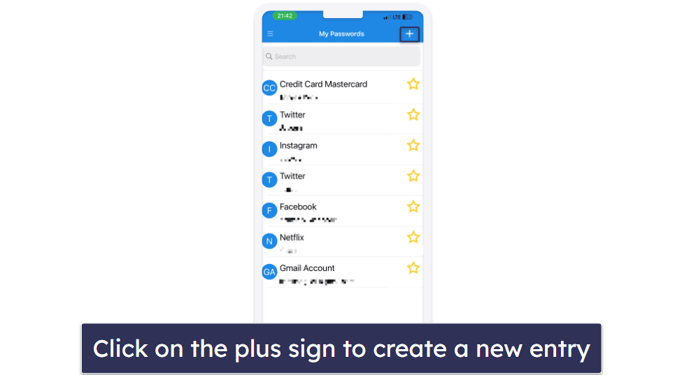 My Passwords Ease of Use &amp; Setup — Intuitive in General, but There’s No Auto-Save or Auto-Fill