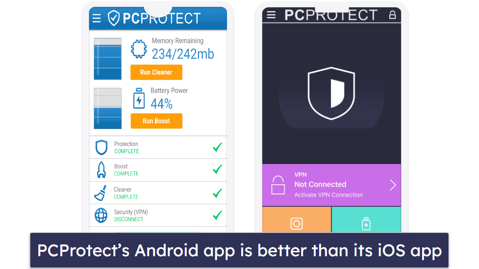 PCProtect Mobile App