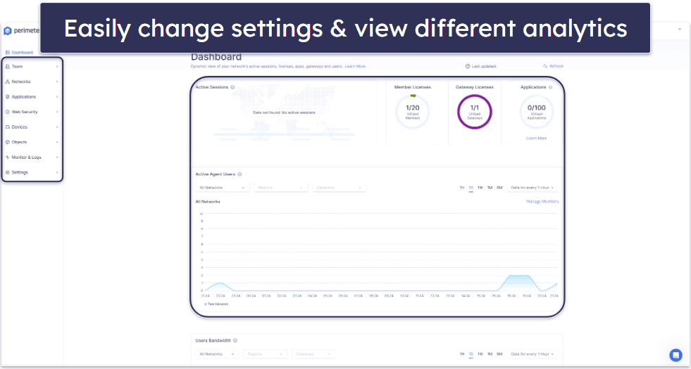 Perimeter 81 Ease of Use: Mobile & Desktop Apps — Good Apps for Popular Operating Systems