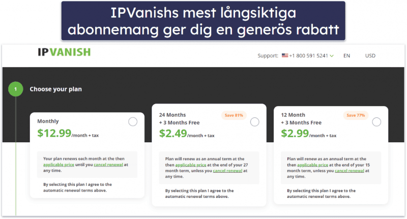 10. IPVanish – Obegränsade anslutningar + Bra för torrentanvändning
