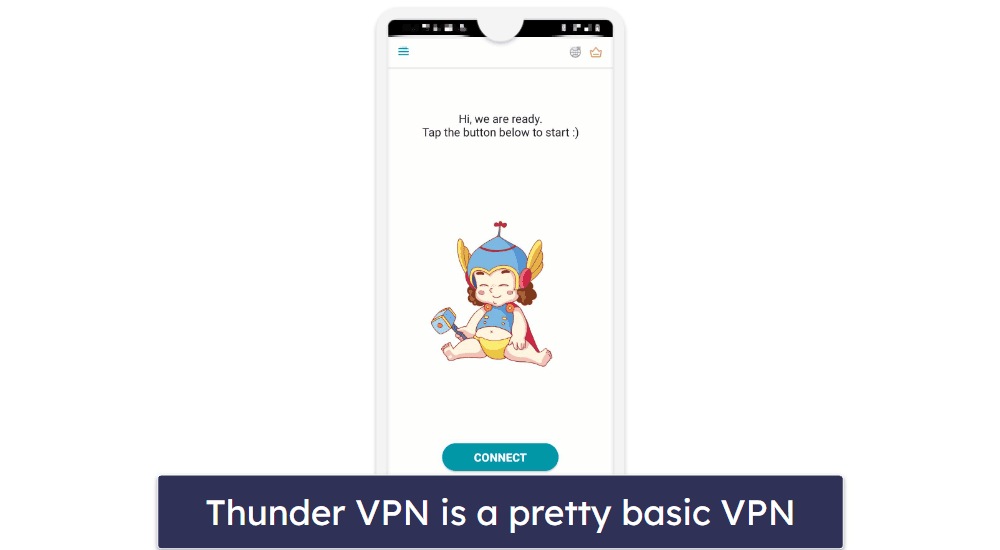 Thunder VPN Full Review — Very Basic, Lacks Security Features + It’s Only Available for Android