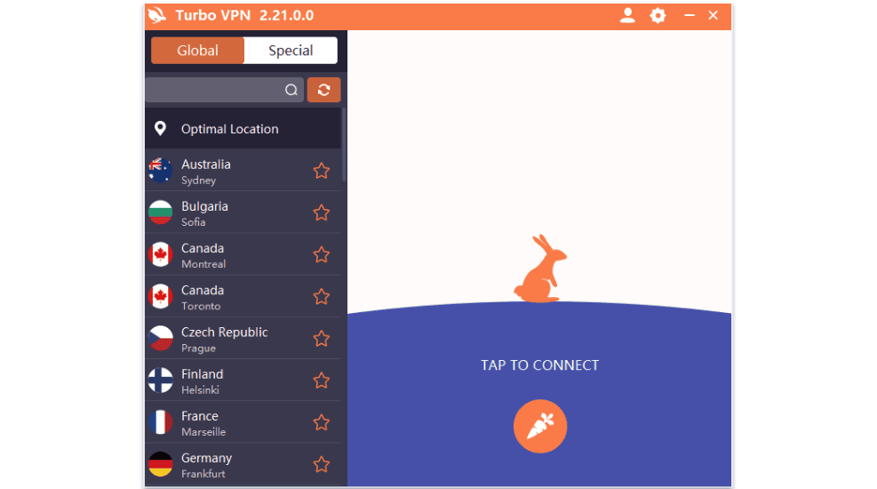 Turbo VPN Detaylı İncelemesi — Akıcı & Kullanımı Kolay, Fakat Gelişmiş Özelliklerden Yoksun