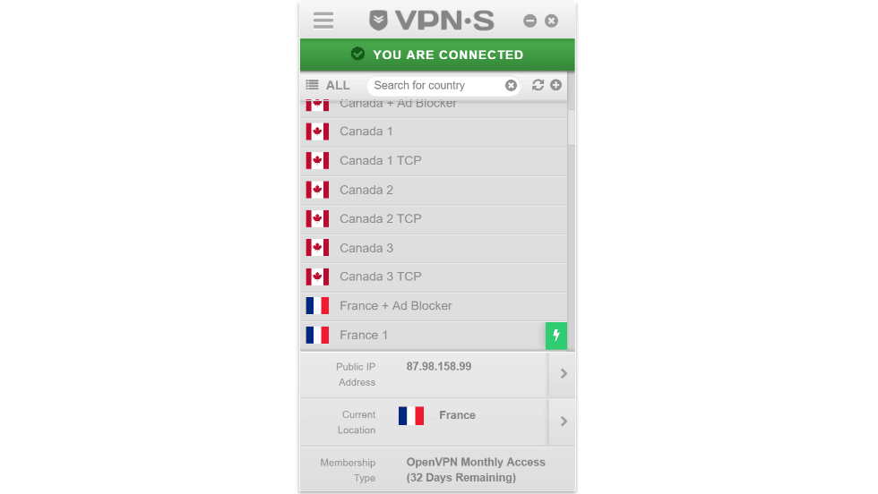 VPNSecure Full Review — Decent for Browsing on Local Servers, but There’s Not Much Else