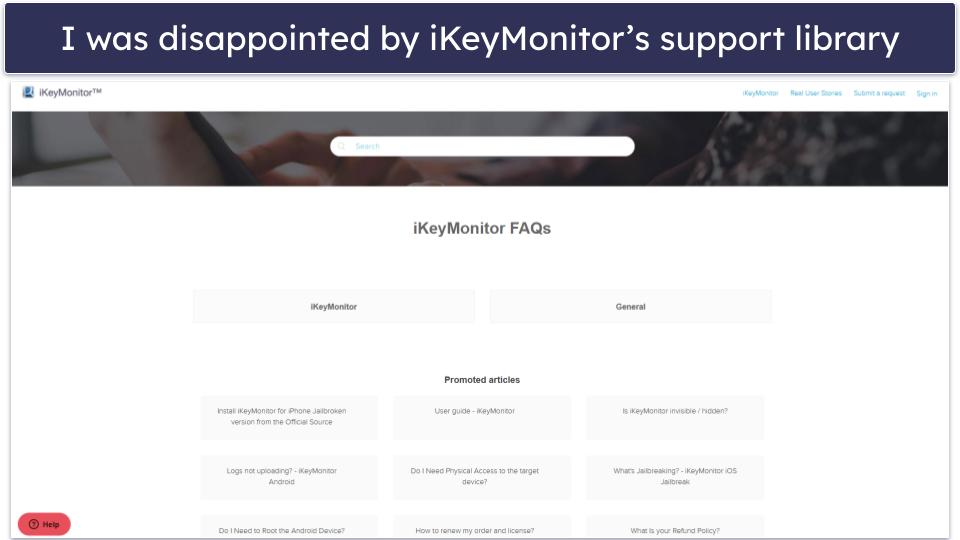 iKeyMonitor Customer Support