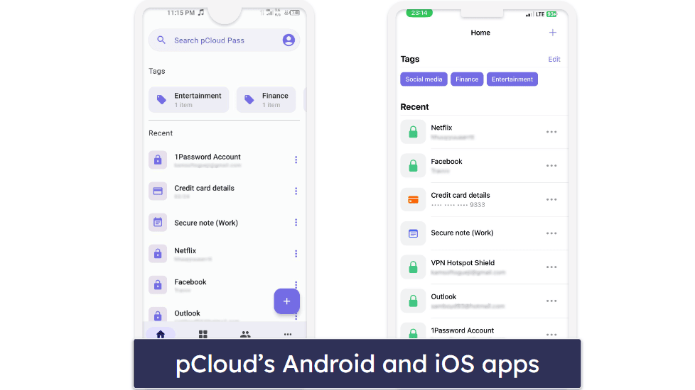 pCloud Pass Ease of Use & Setup — Very Intuitive & User-Friendly Apps