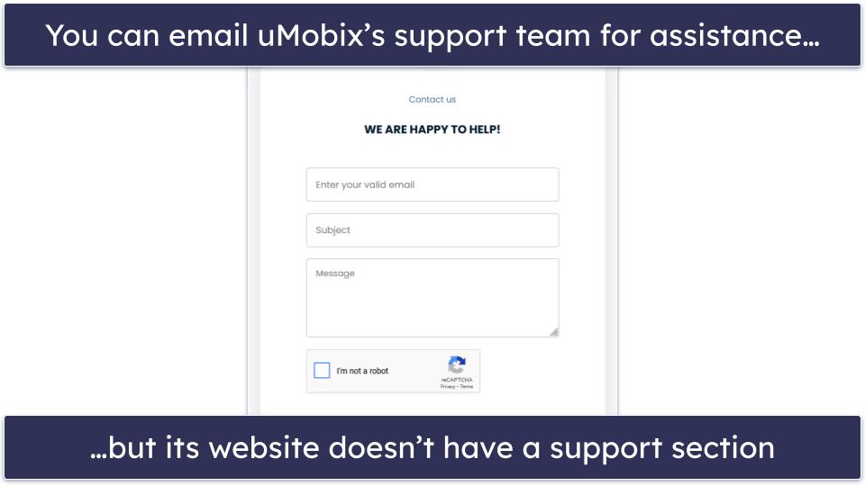 uMobix Customer Support