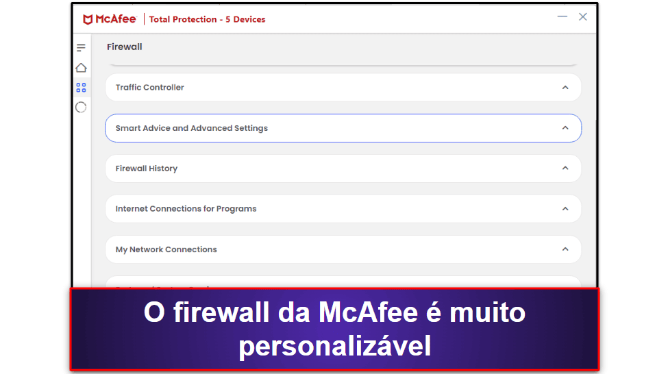 4. McAfee: Proteção para a Internet de Alto Nível para Notebooks