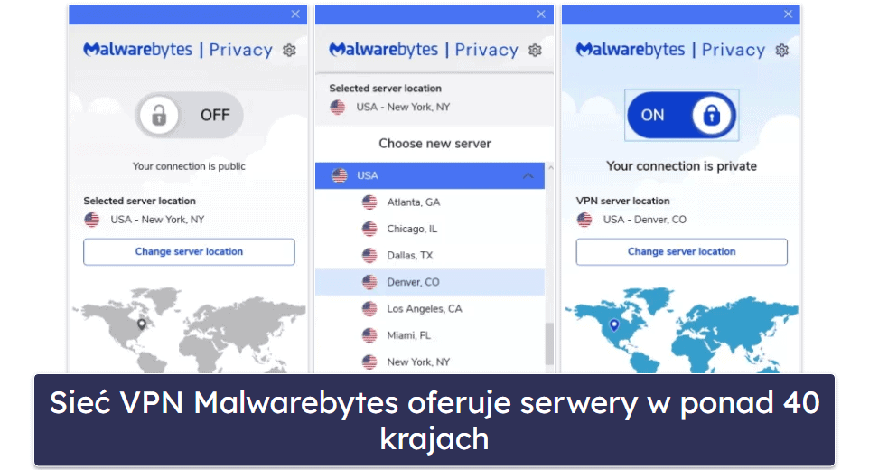 6. Malwarebytes: Minimalistyczny antywirus z szybkim VPN